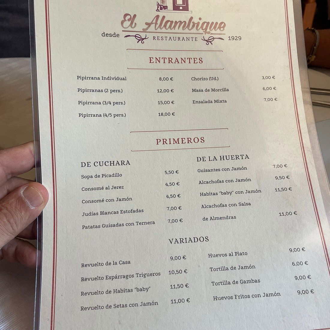El Alambique Restaurante, Restaurant in Jaén