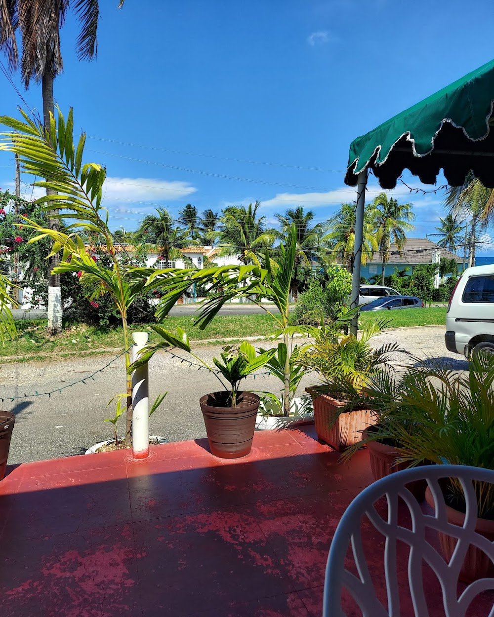 Toscanini's restaurant in Tower Isle, Jamaica