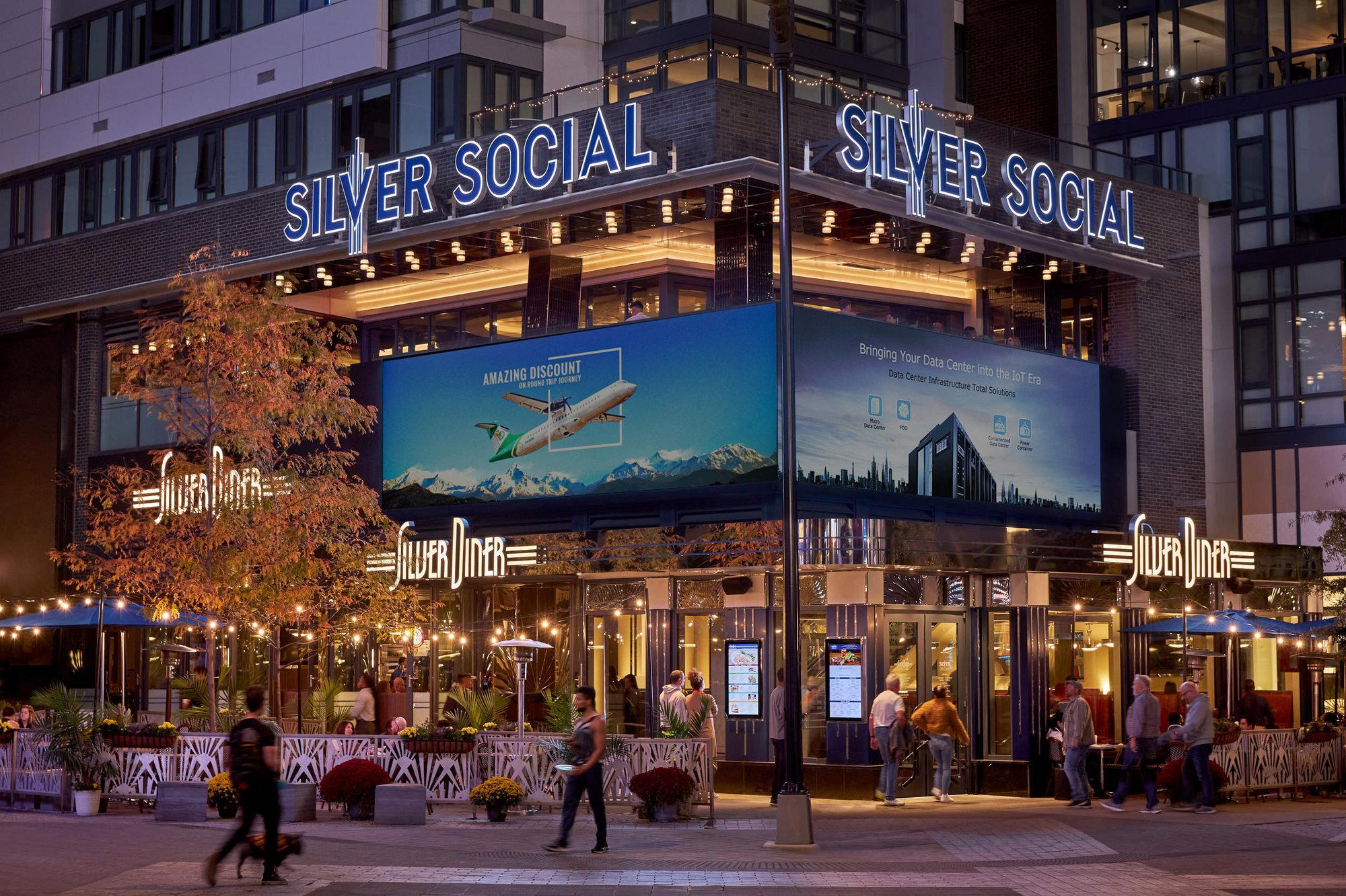 Silver restaurant in Washington DC, United States