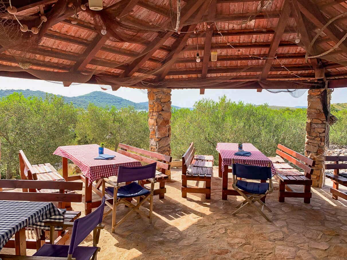 Sedmo nebo restaurant in Sibenik, Croatia