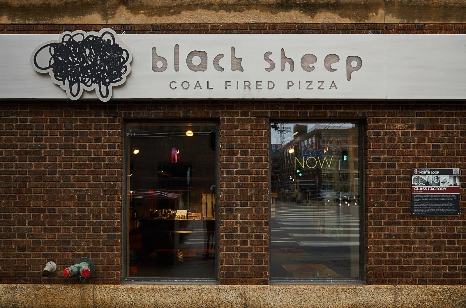 Black Sheep Coal Fired Pizza restaurant in Minneapolis, United States