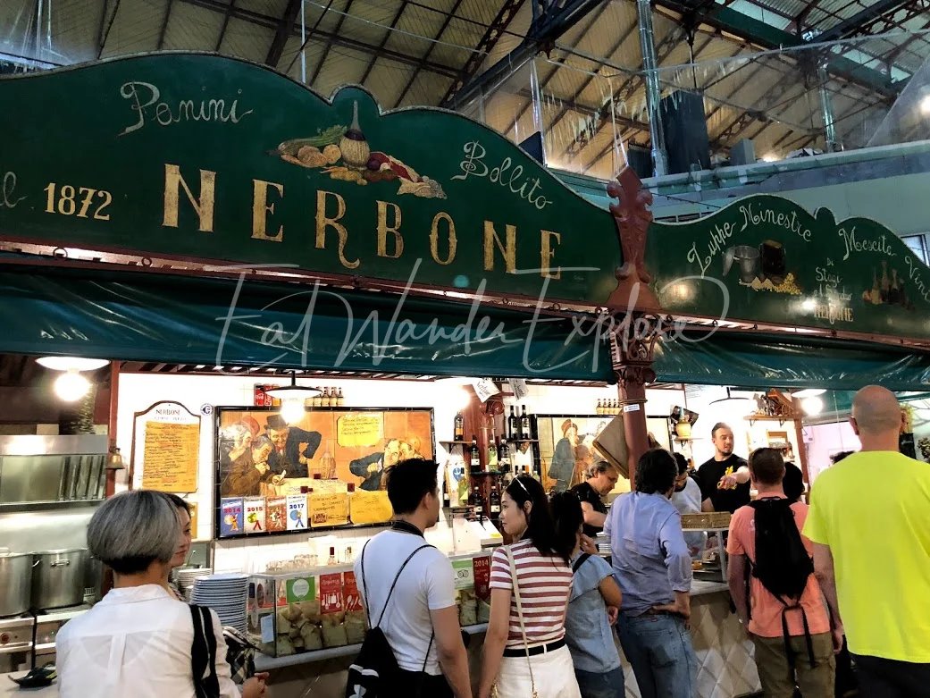 Da Nerbone restaurant in Florence, Italy