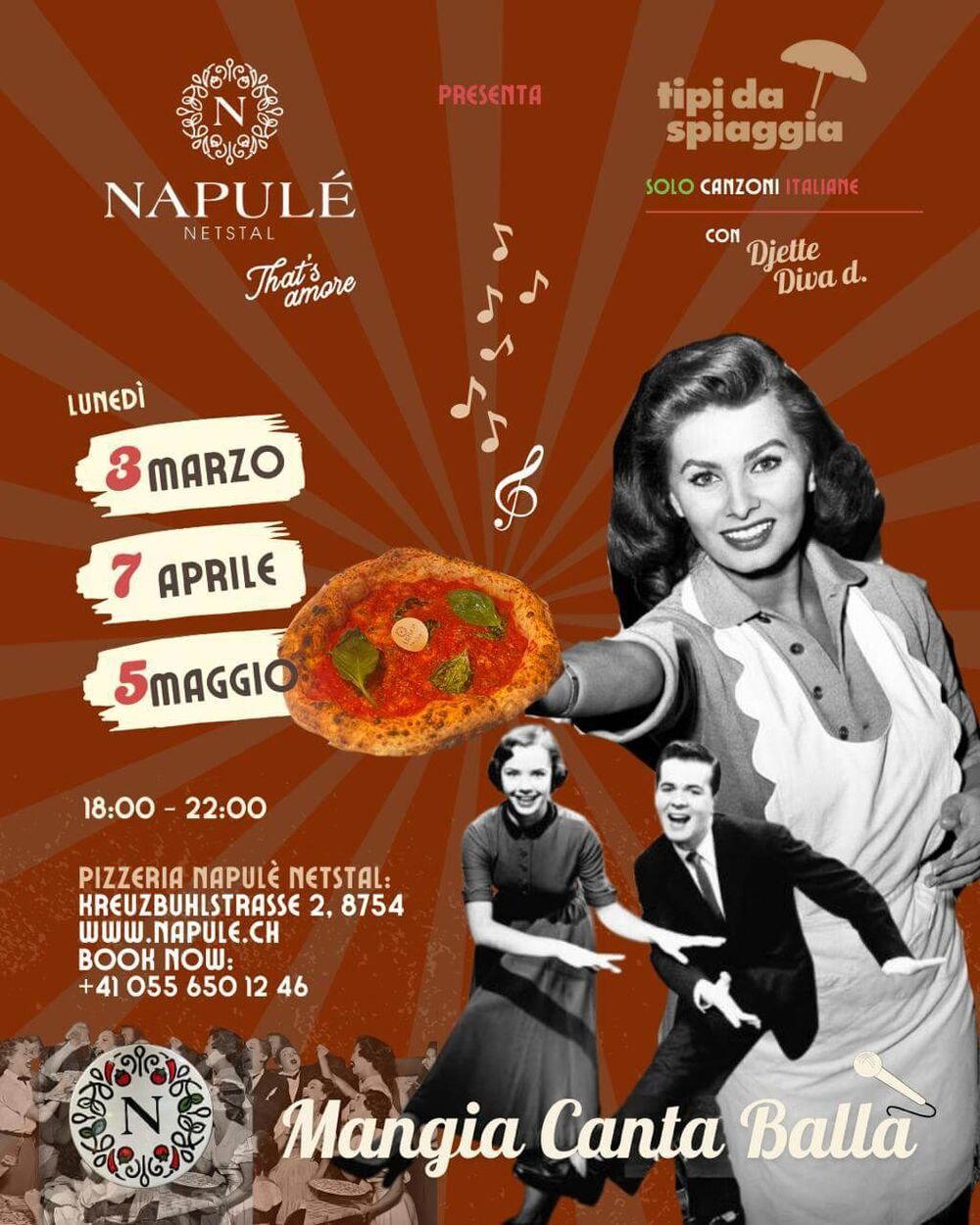Napulè Netstal restaurant in Netstal, Switzerland