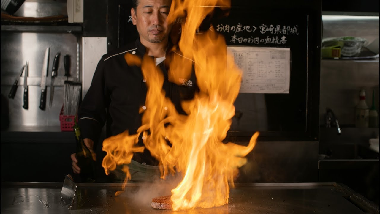 Teppan Toyoshimake restaurant in Osaka Shi, Japan
