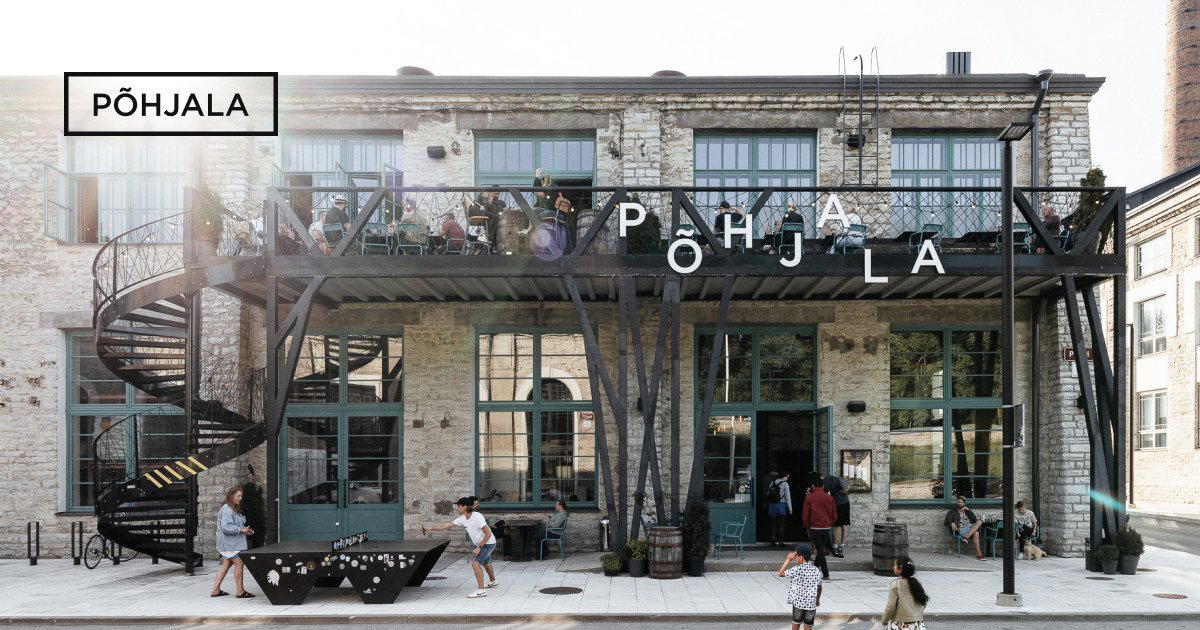 Põhjala Brewery & Tap Room restaurant in Tallinn, Estonia