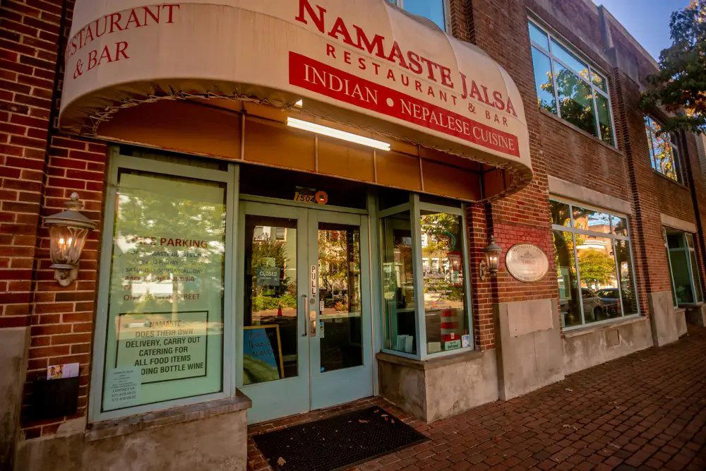 Namaste' Jalsa restaurant in Alexandria, United States