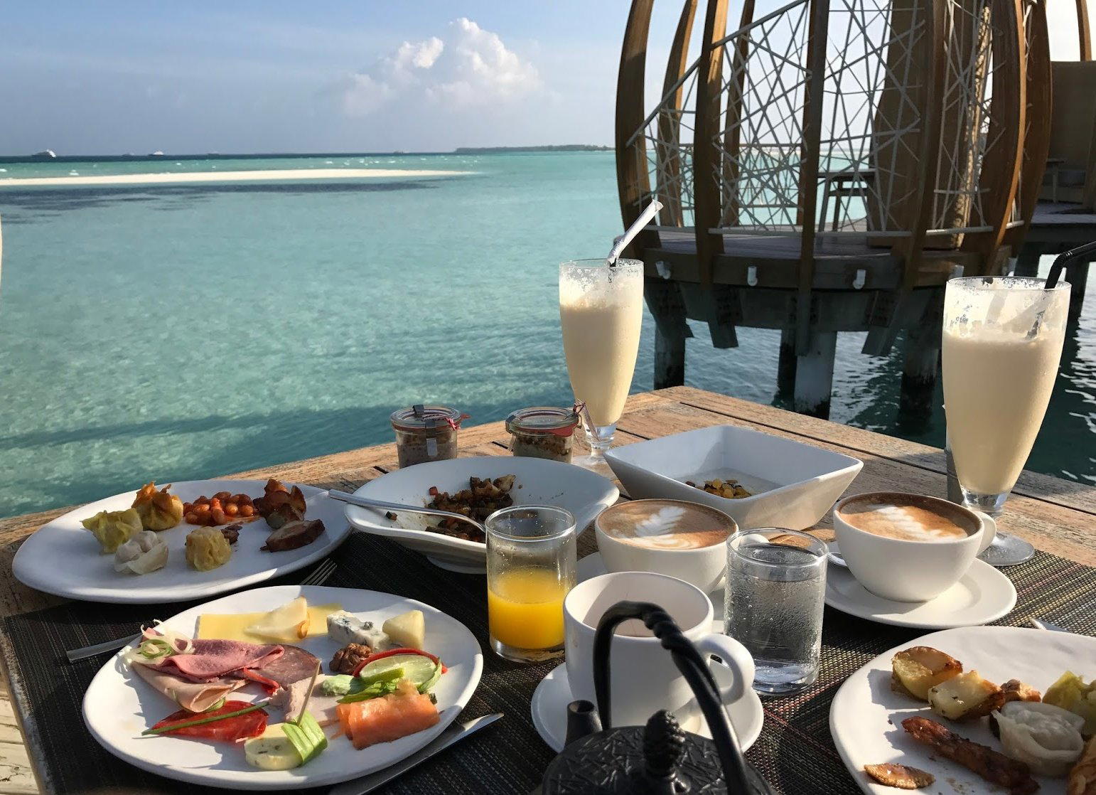 Husk restaurant in South Ari Atoll