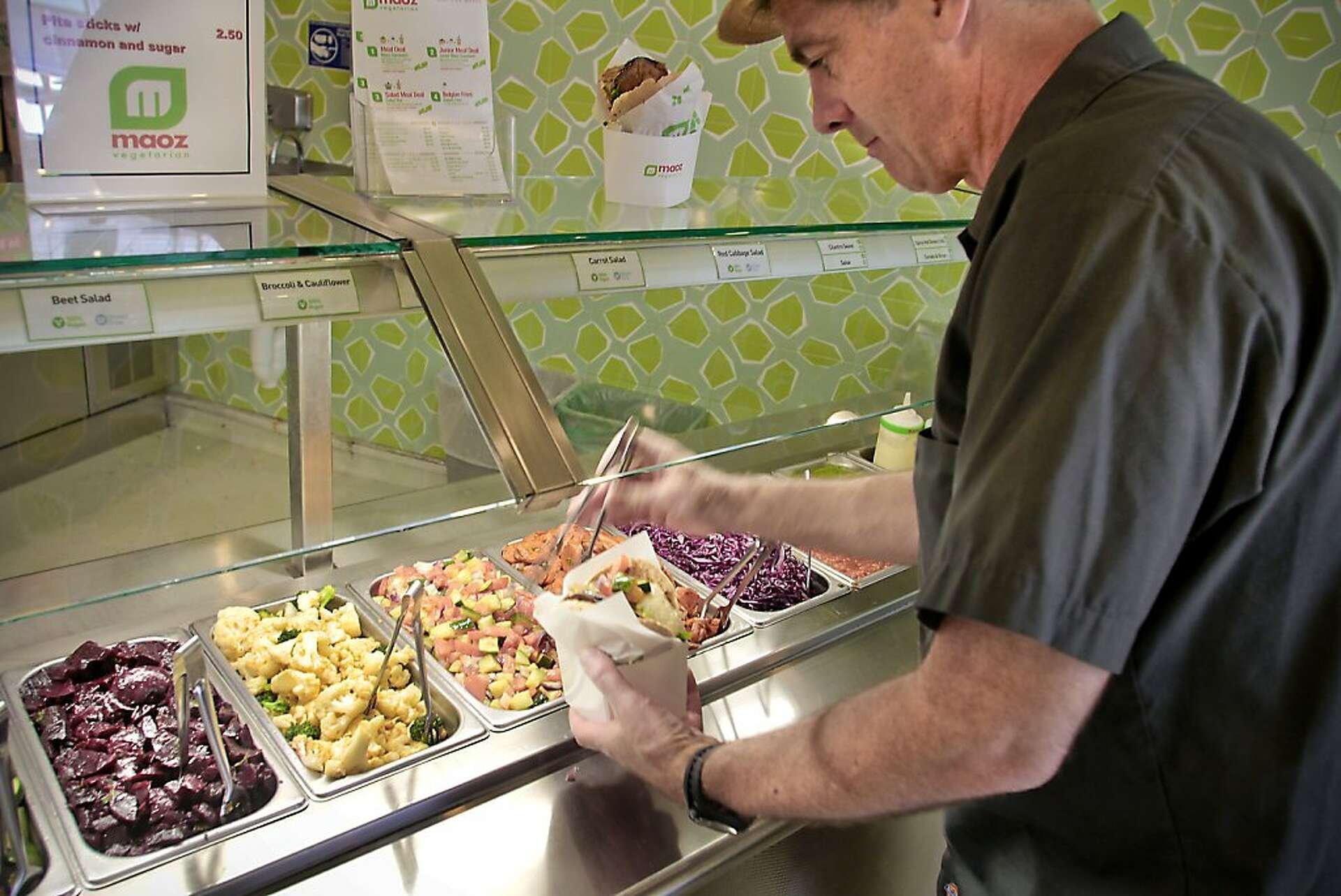 Maoz Vegetarian restaurant in Berkeley, United States