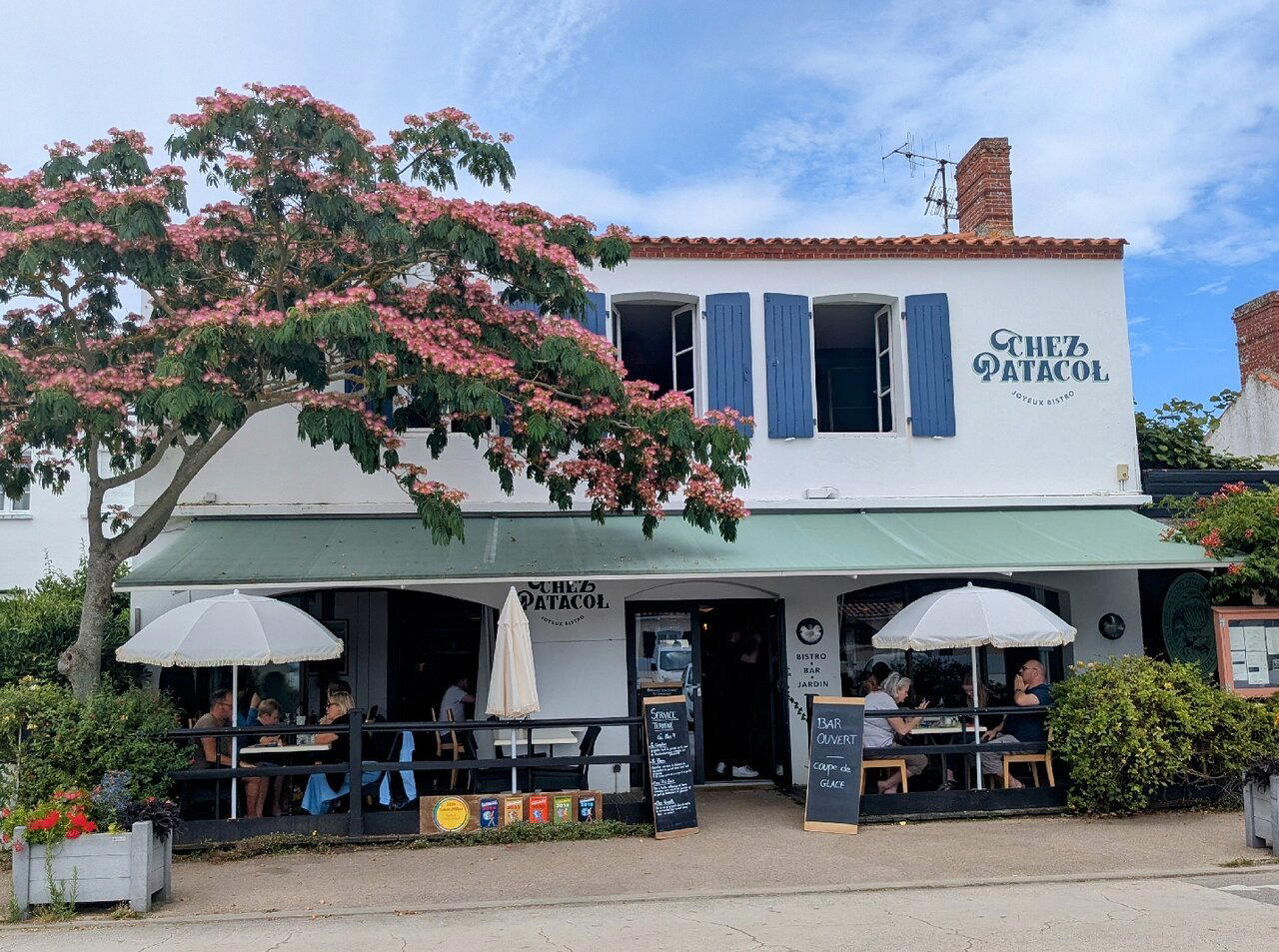 Chez Patacol restaurant in La Gueriniere, France