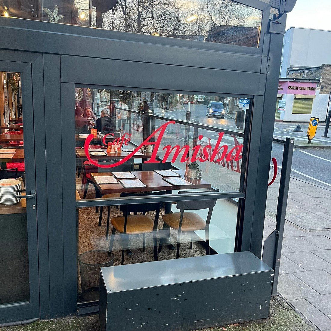 Café Amisha restaurant in London, United Kingdom