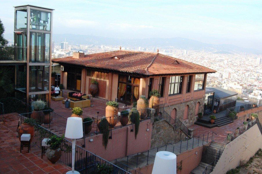 El Xalet de Montjuïc restaurant in Barcelona, Spain