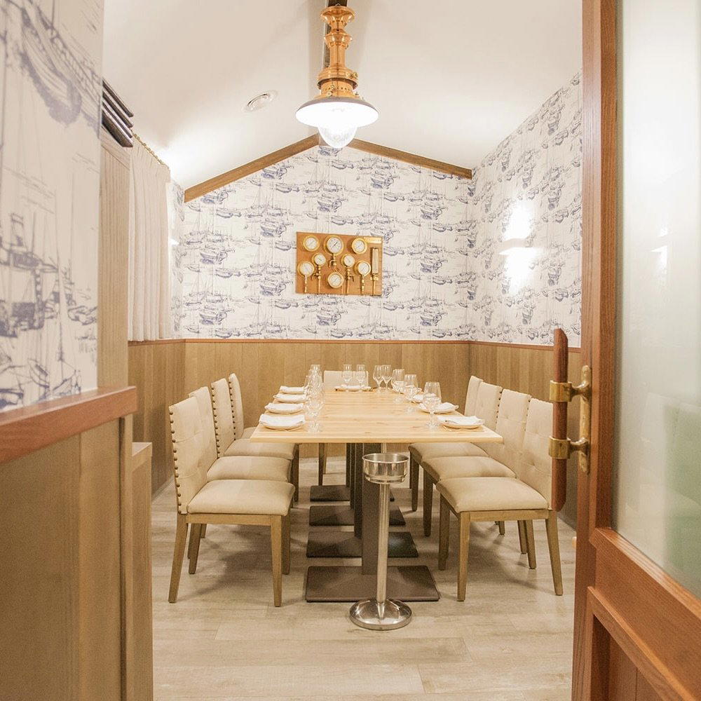 La Trainera restaurant in Barcelona