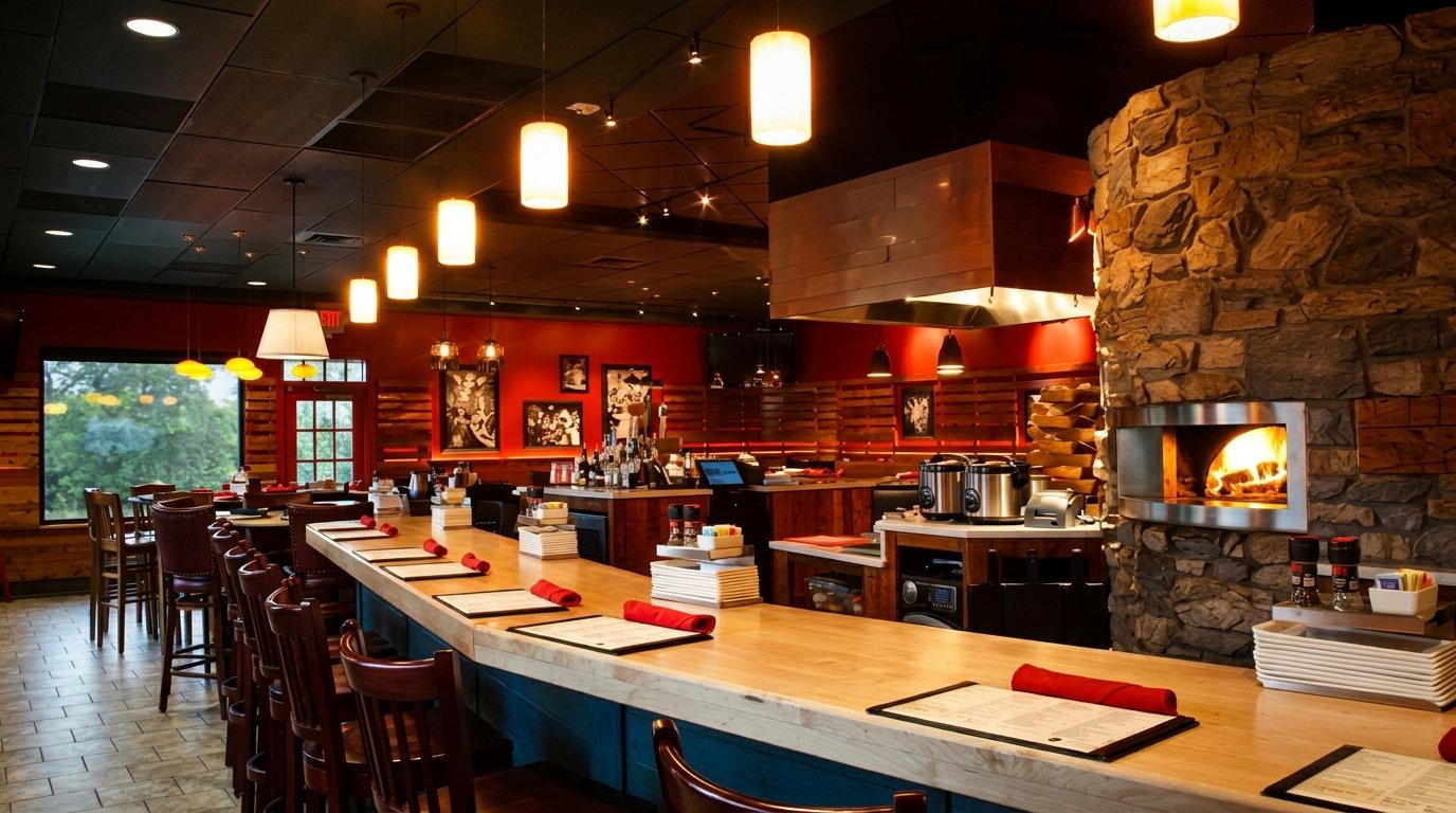 Stone's Cove Kitbar restaurant in Herndon, United States