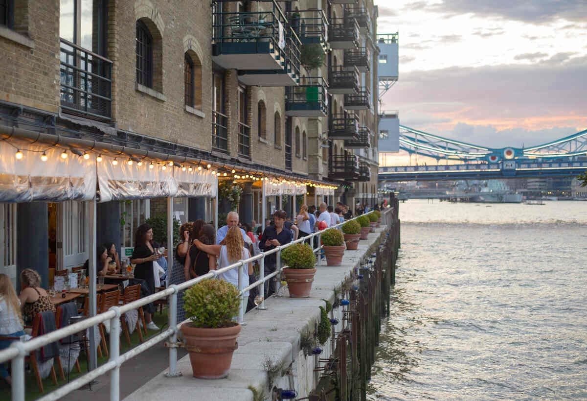 Butlers Wharf Chop House restaurant in London, United Kingdom