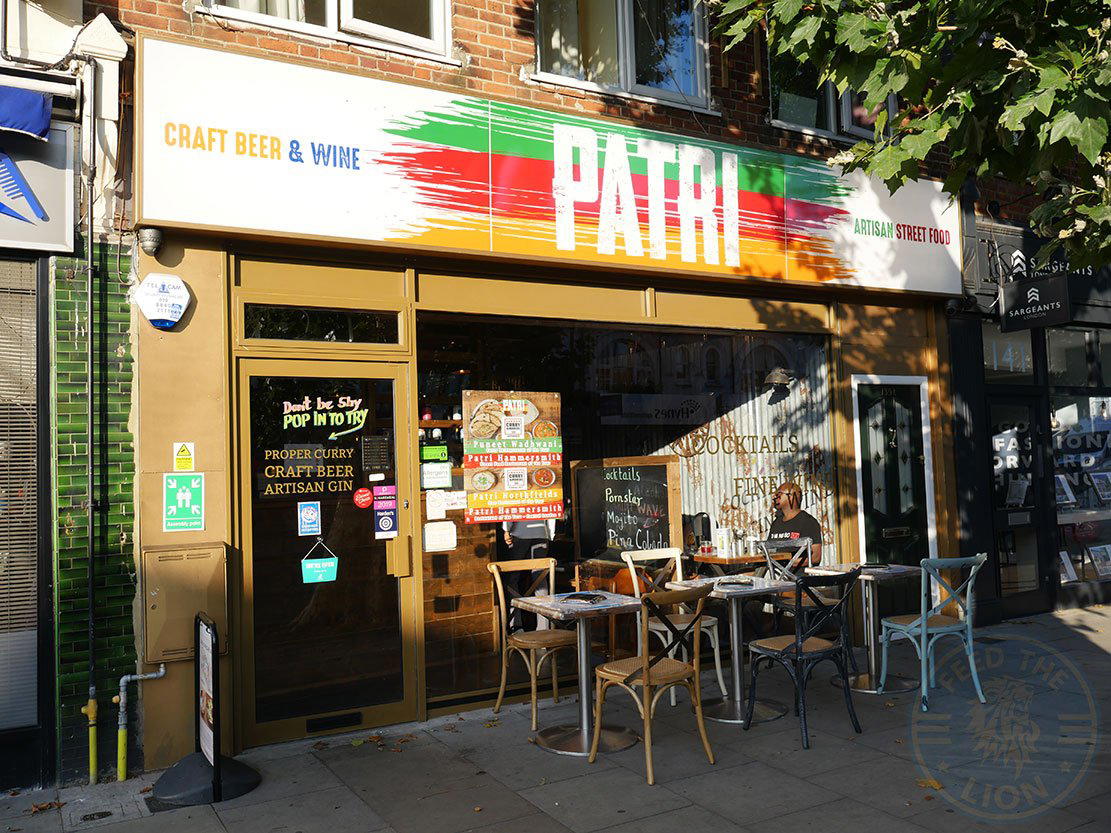 Patri Northfields restaurant in London, United Kingdom