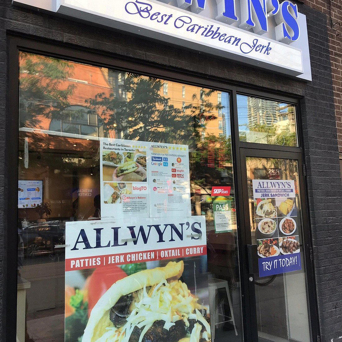 Allwyn’s Bakery restaurant in Toronto, Canada