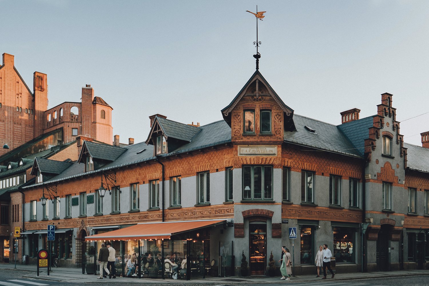 Kyrkogatan fem restaurant in Lund, Sweden