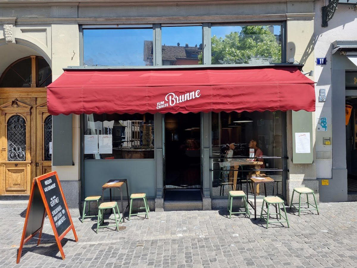 Zum chalte Brunne restaurant in Zürich, Switzerland