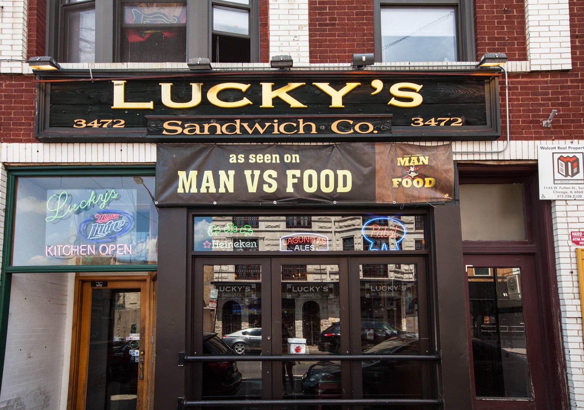 Lucky's Sandwich Co. restaurant in Chicago, United States