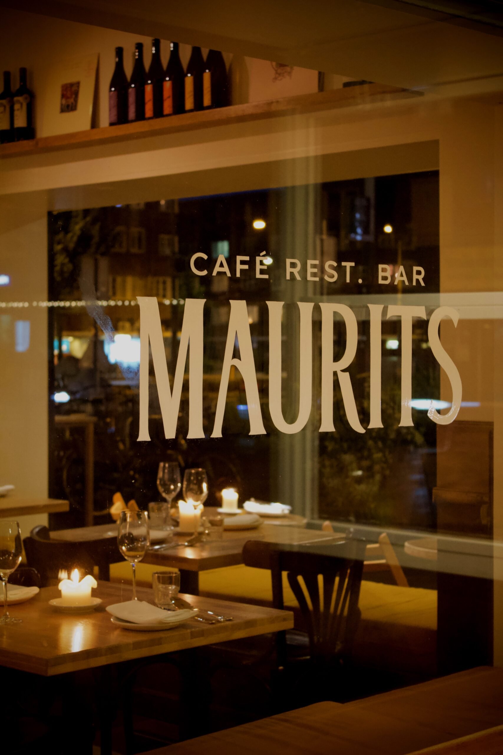 Cafe Maurits restaurant in Amsterdam, Netherlands