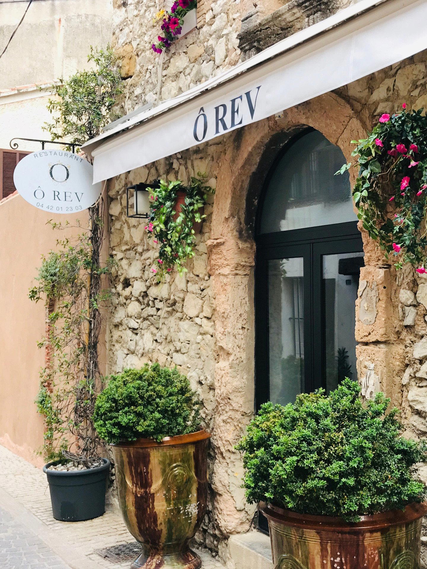 Ô Rev restaurant in Cassis, France