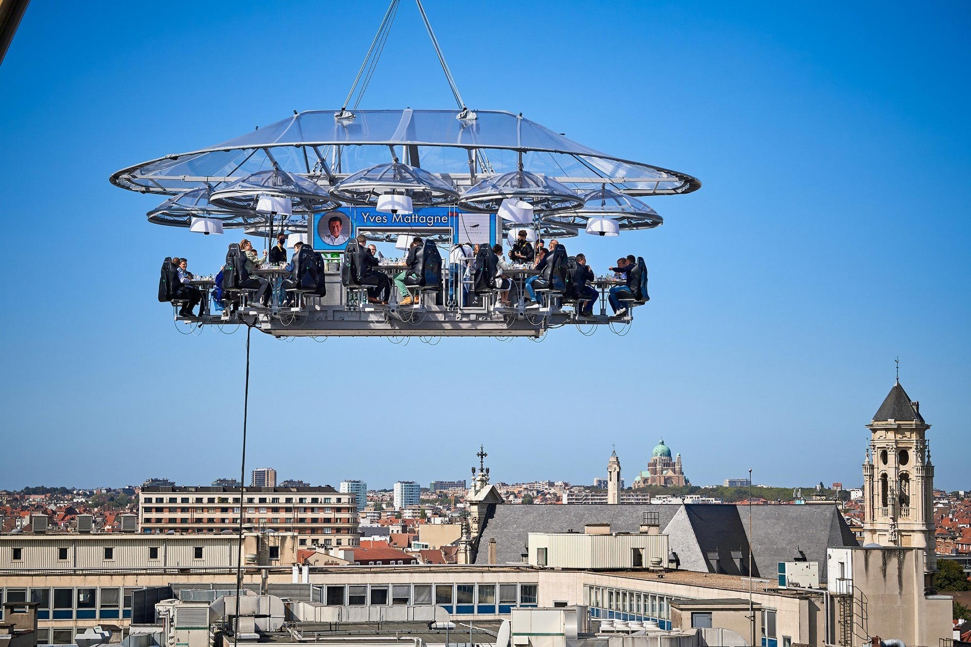 Dinner in the Sky Brussels, Brussels, Belgium