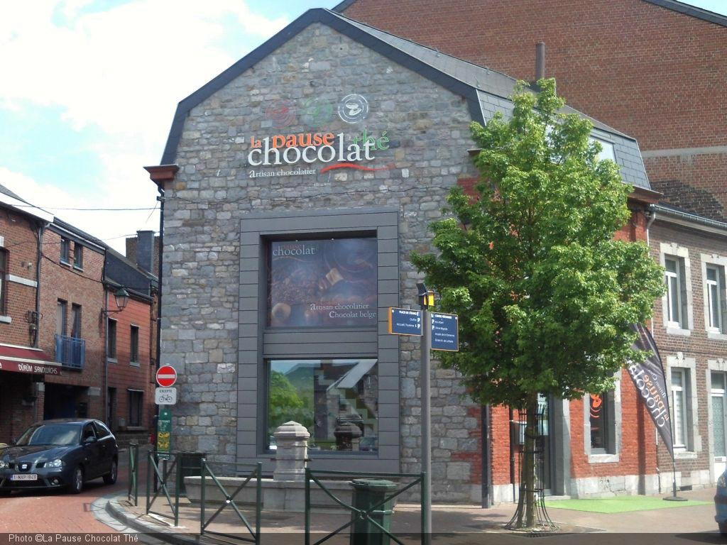 La Pause Chocolat Thé restaurant in Marche-en-Famenne, Belgium