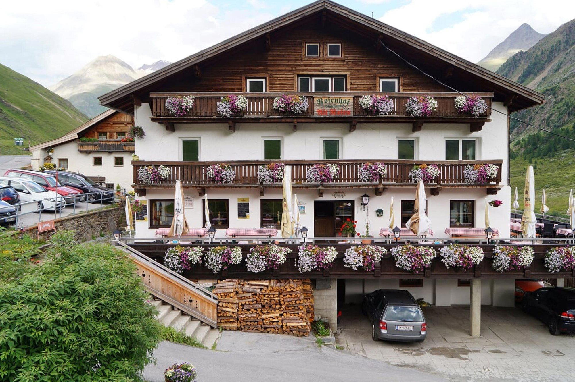 Restaurant Rofenhof restaurant in Sölden, Austria