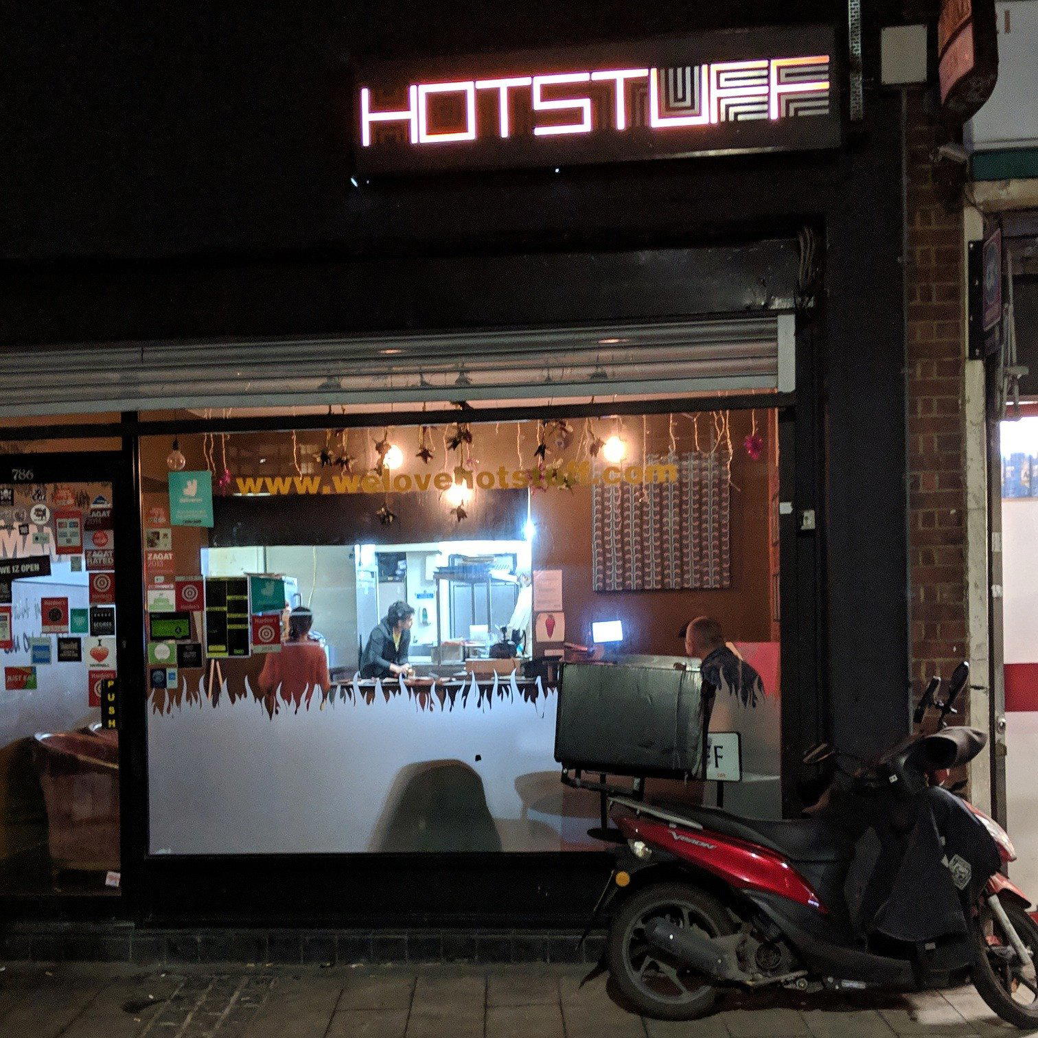 Hot Stuff restaurant in London, United Kingdom
