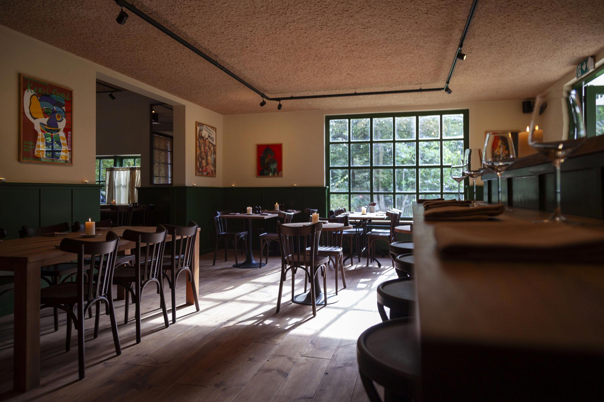 Houbolt restaurant in The Hague, Netherlands