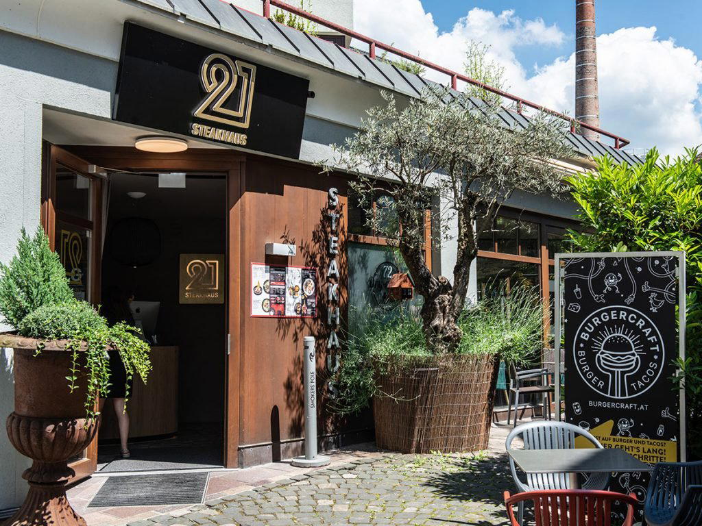 Steakhaus 21 restaurant in Dornbirn, Austria