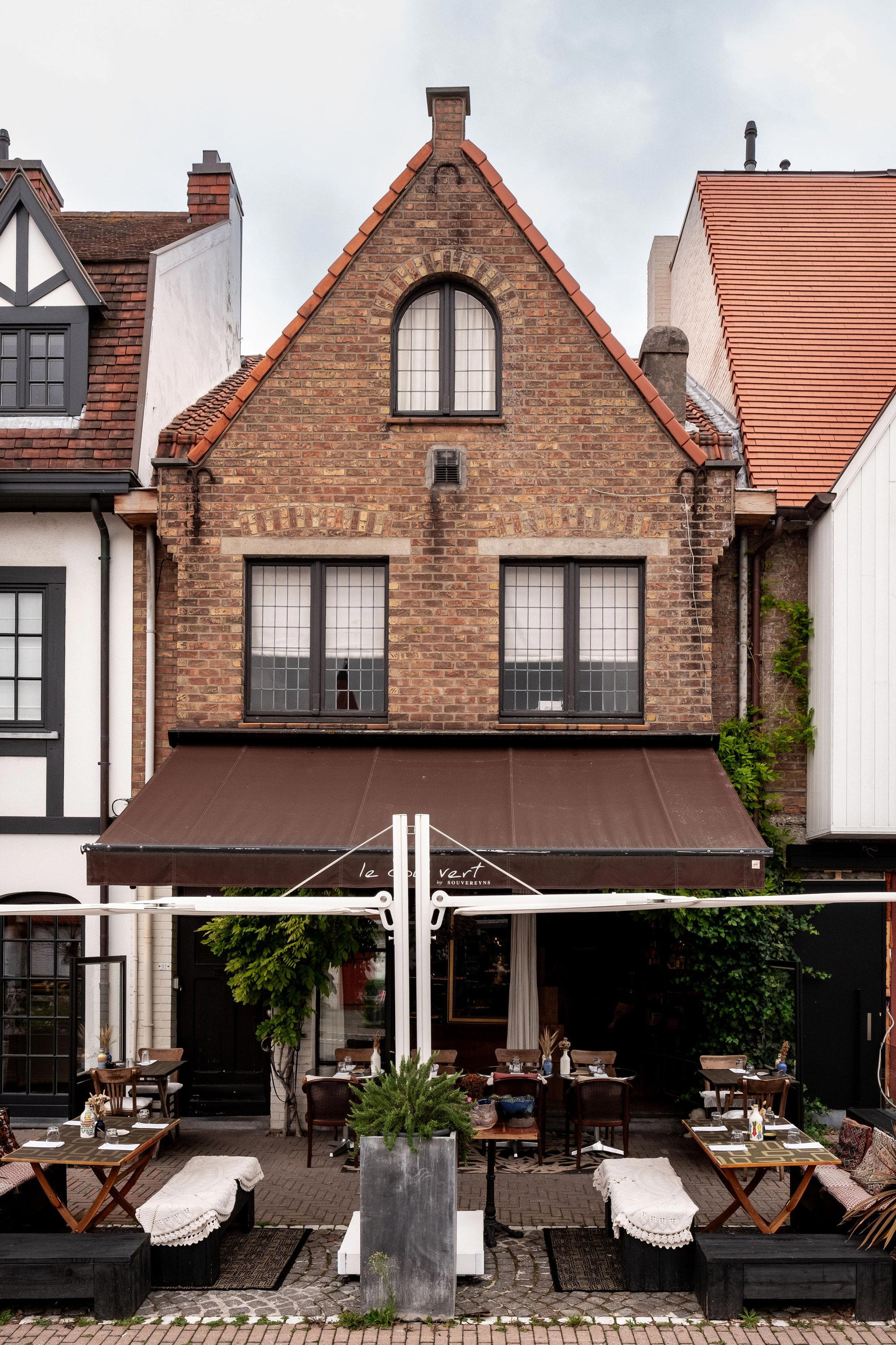 Le Coup Vert restaurant in Knokke Heist, Belgium