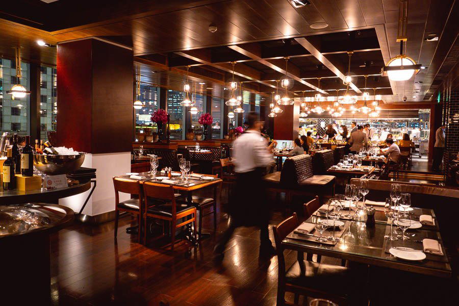 Jing'an Shangri La 1515 West Chophouse & Bar, Shanghai, China