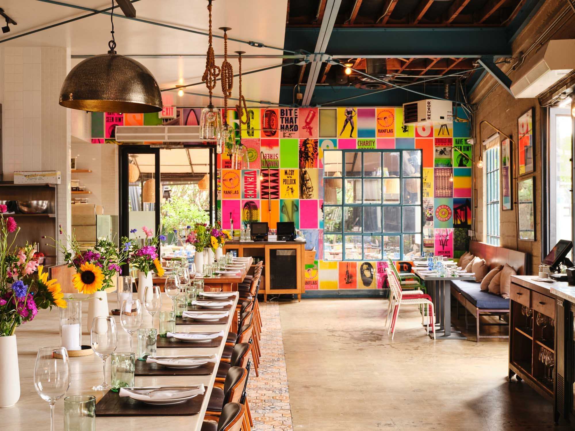 The Rose Venice restaurant in Los Angeles, United States