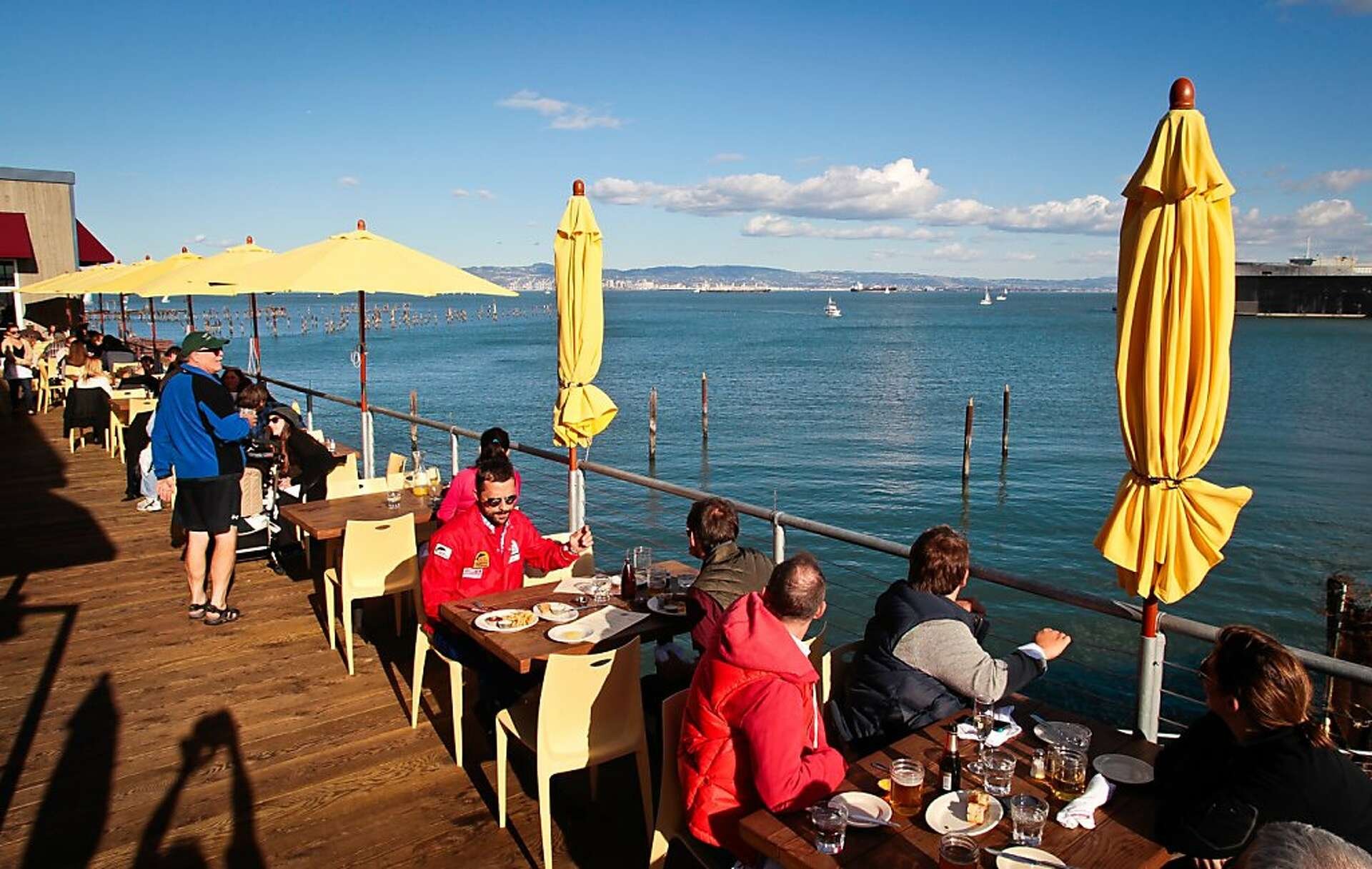 Mission Rock Resort restaurant in San Francisco, United States