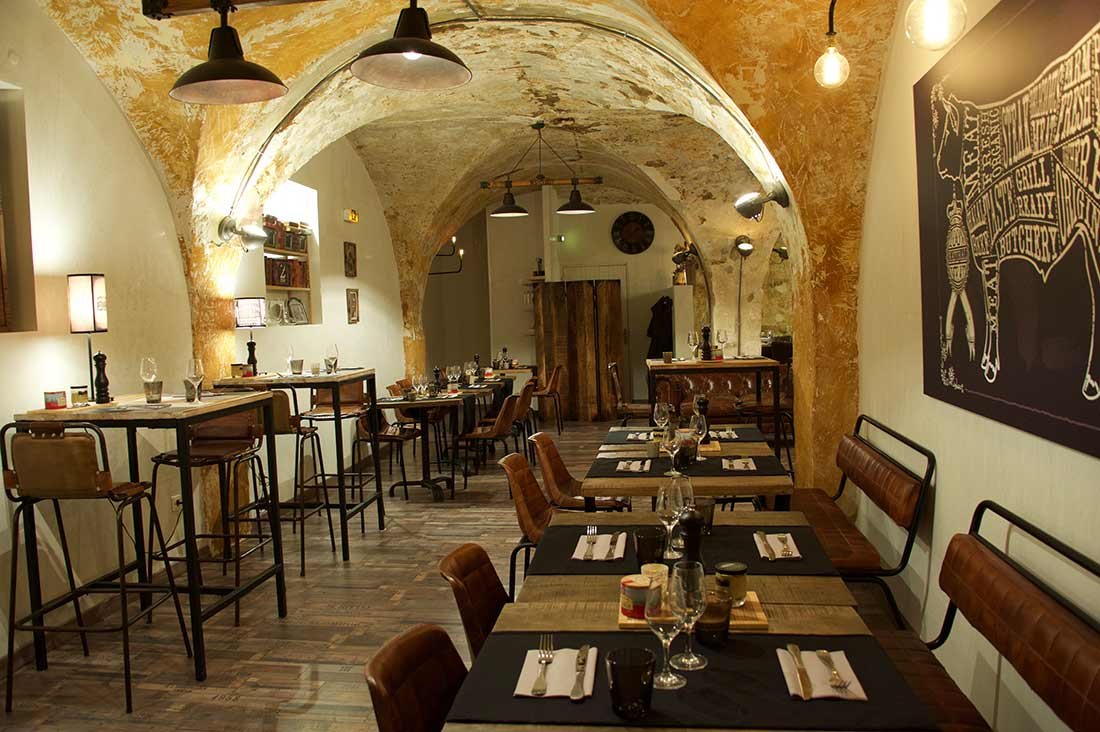 Angus & Bacchus restaurant in Montpellier, France