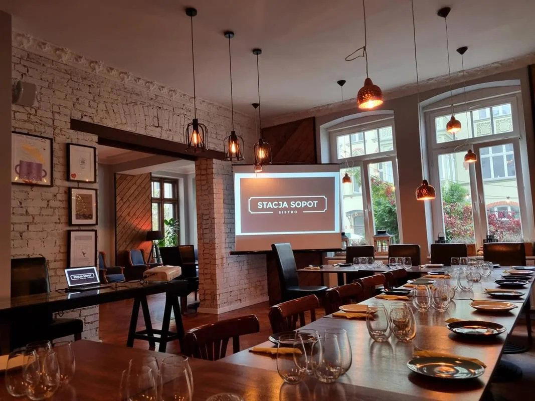 Stacja Sopot restaurant in Sopot, Poland