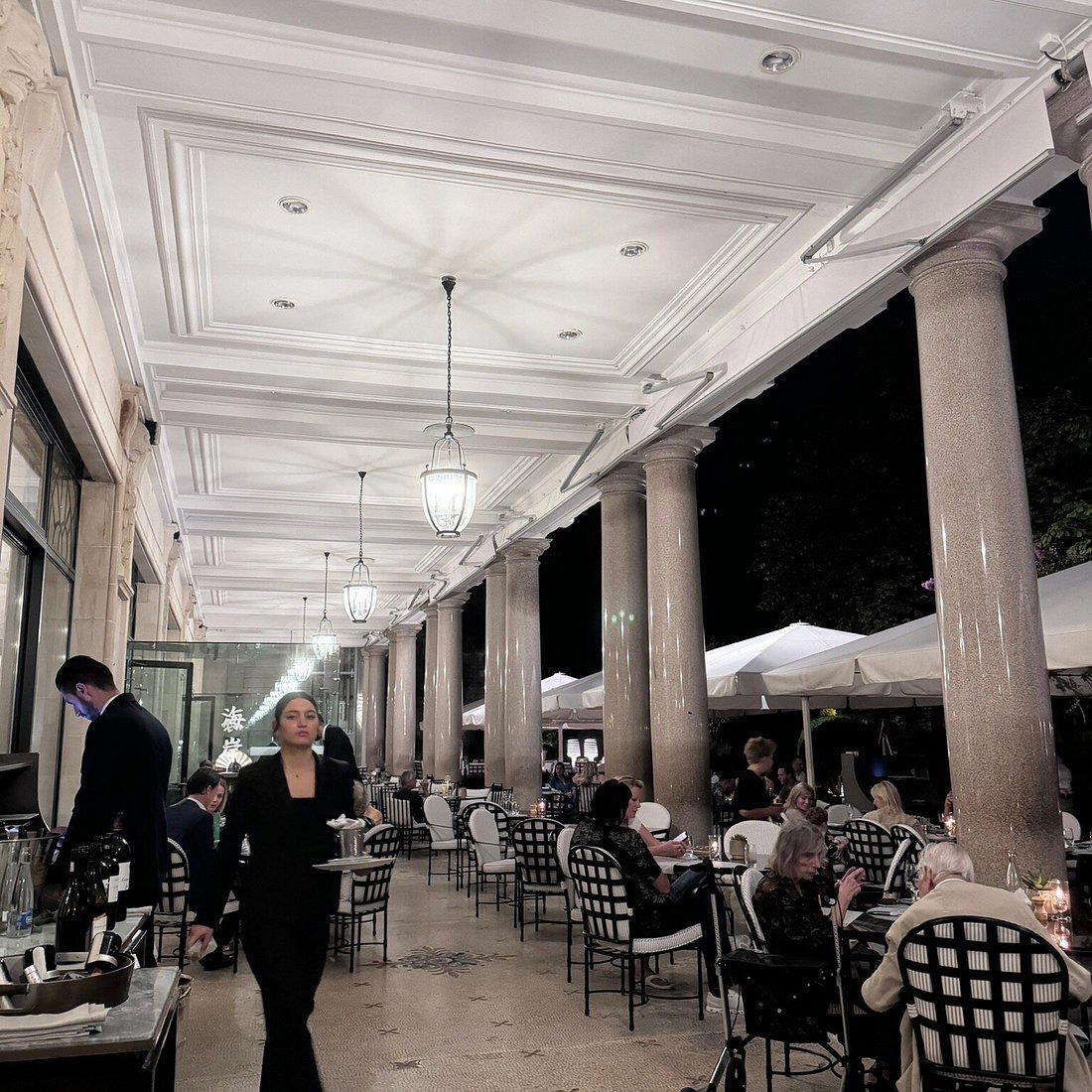 Café Beau-Rivage restaurant in Lausanne, Switzerland