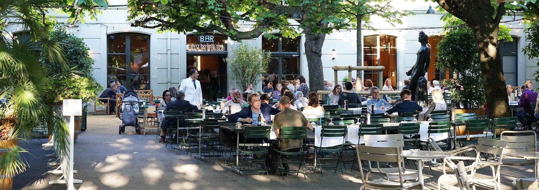 Restaurant Kunsthalle restaurant in Basel, Switzerland