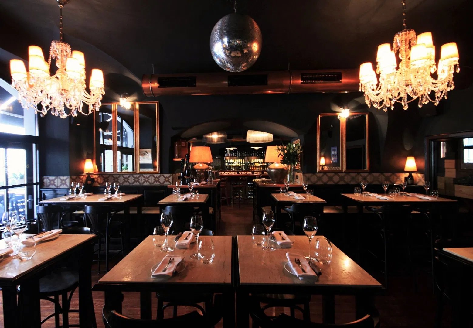 Zdenek Oyster Bar restaurant in Prague, Czech Republic