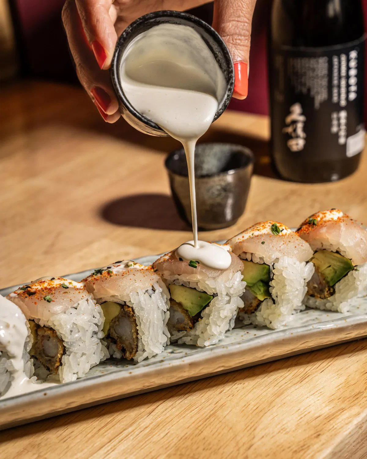 Akashiro Nikkei Sushi restaurant in Fullerton, United States