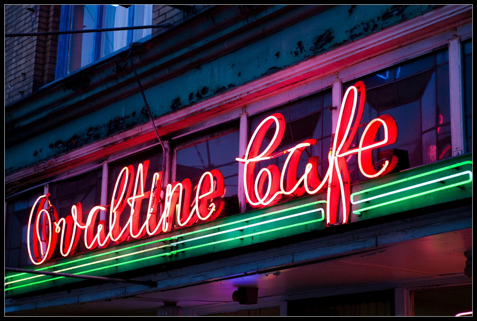 Ovaltine Cafe restaurant in Vancouver, Canada
