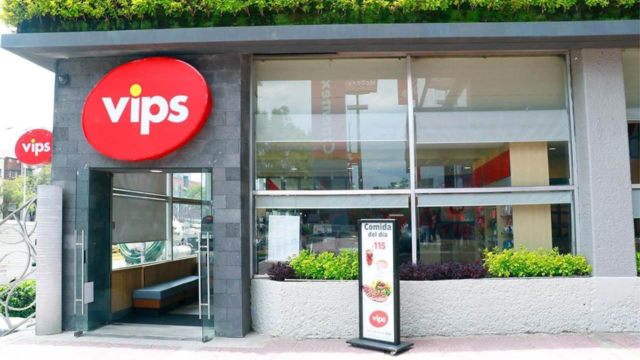 Vips restaurant in Mexico City, Mexico