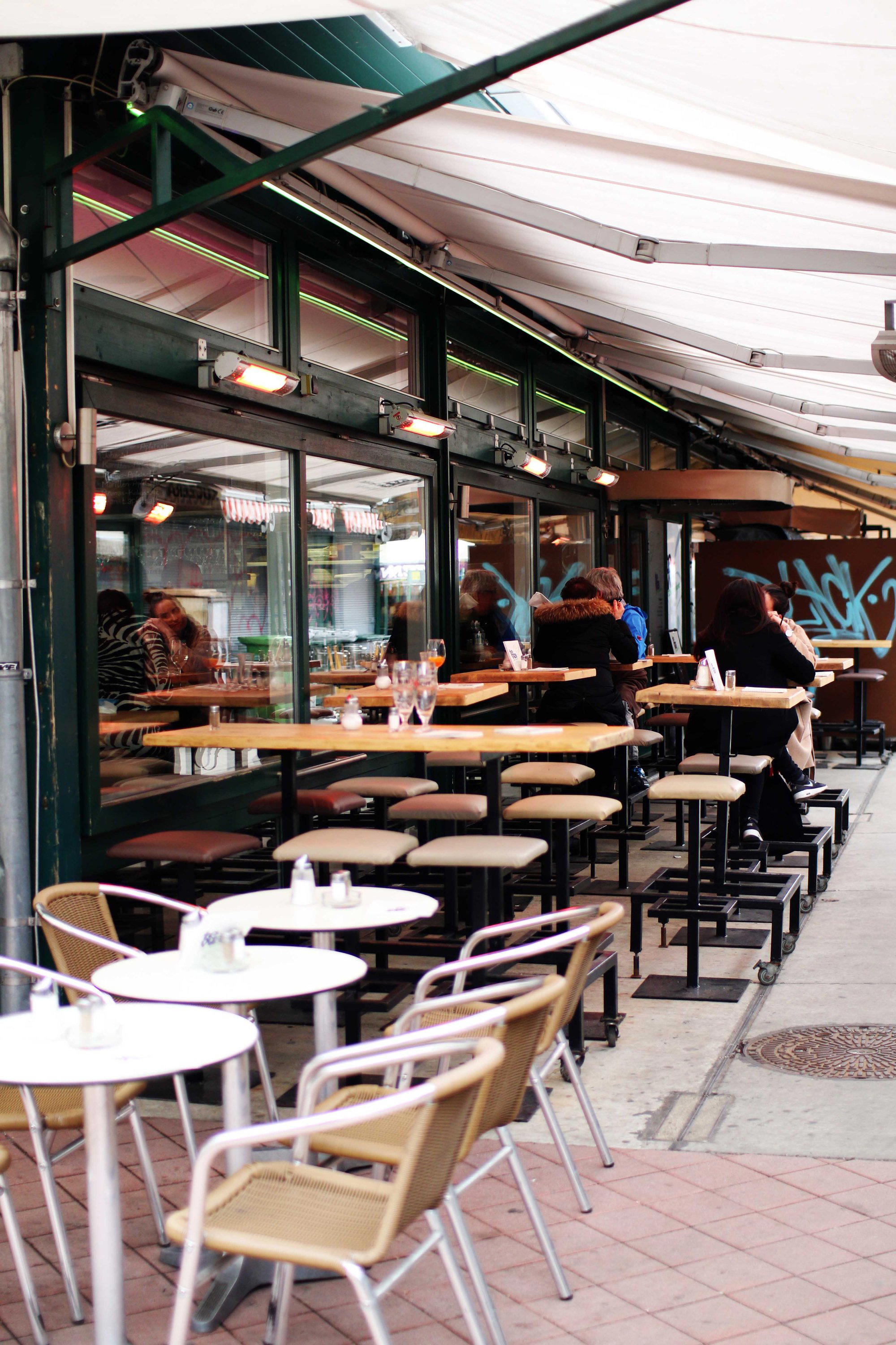Tewa am Naschmarkt restaurant in Vienna, Austria