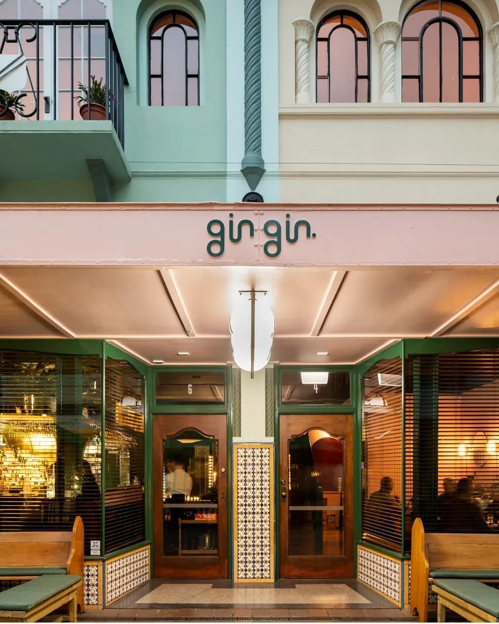 gin gin. restaurant in Christchurch