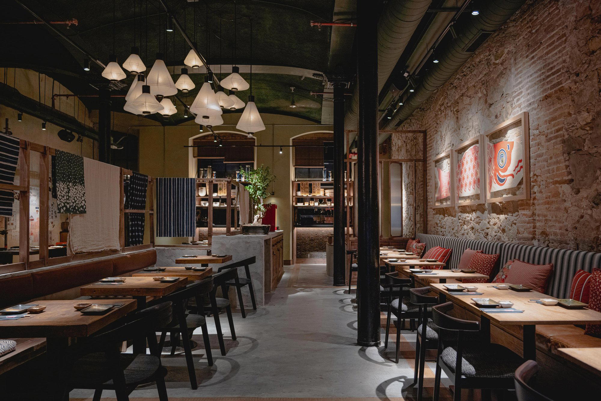 Monster Sushi restaurant in Barcelona, Spain