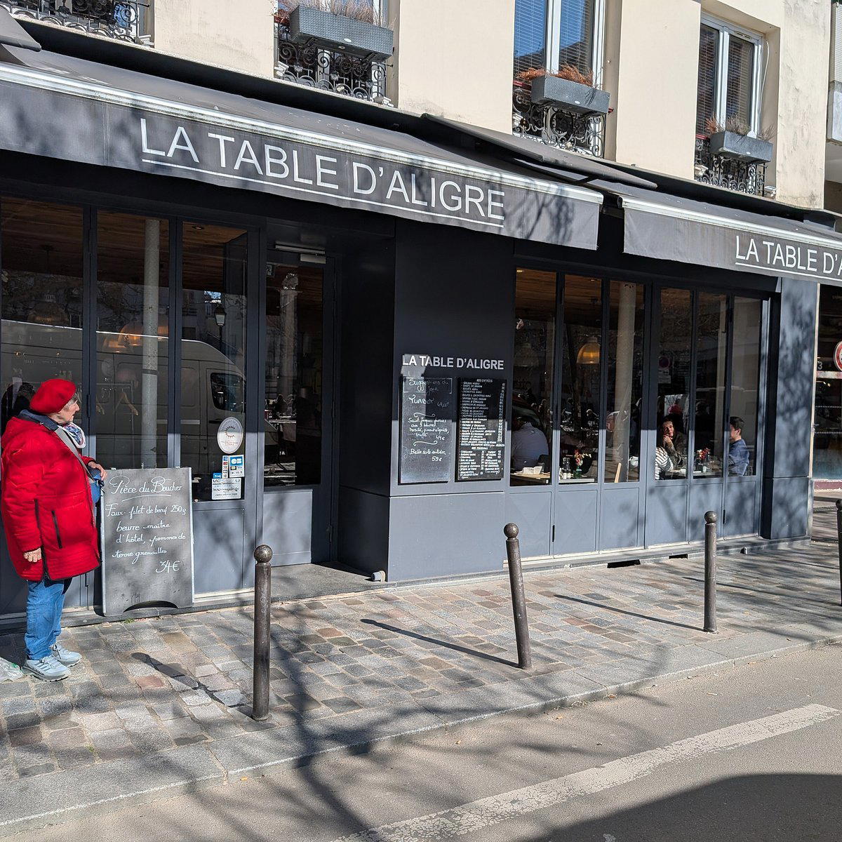 La Table d'Aligre restaurant in Paris, France