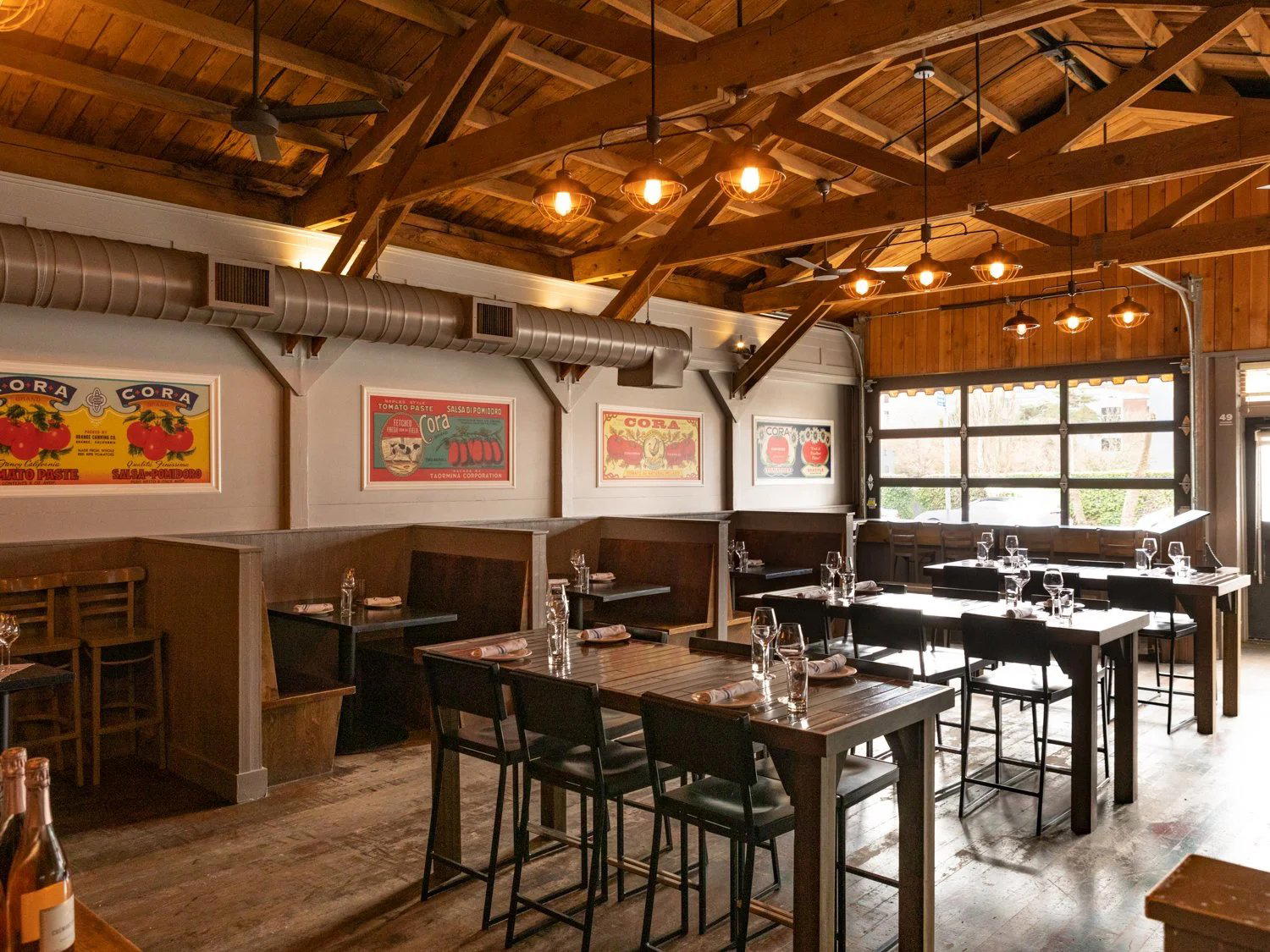 Cora Pizza and Plates restaurant in Seattle, United States
