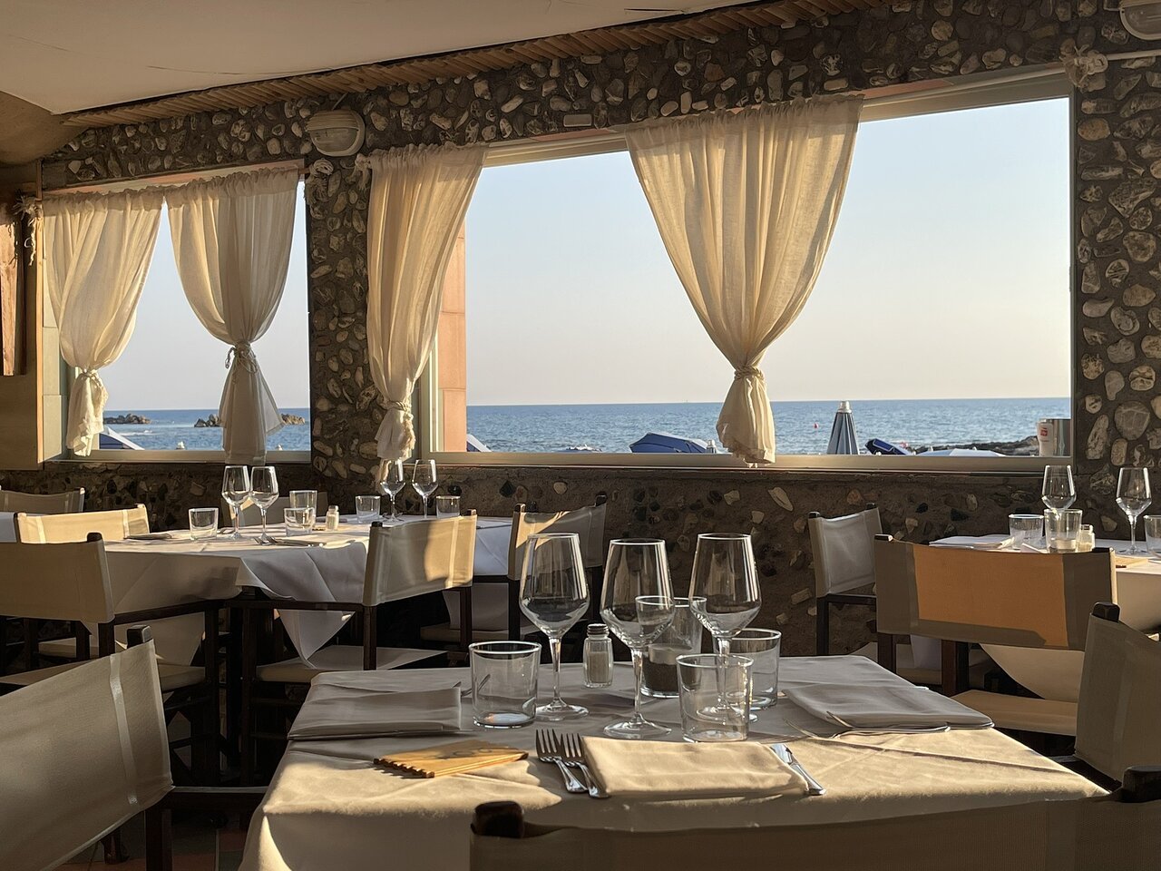 Lo Scoglietto restaurant in Rosignano Solvay-Castiglioncello, Italy