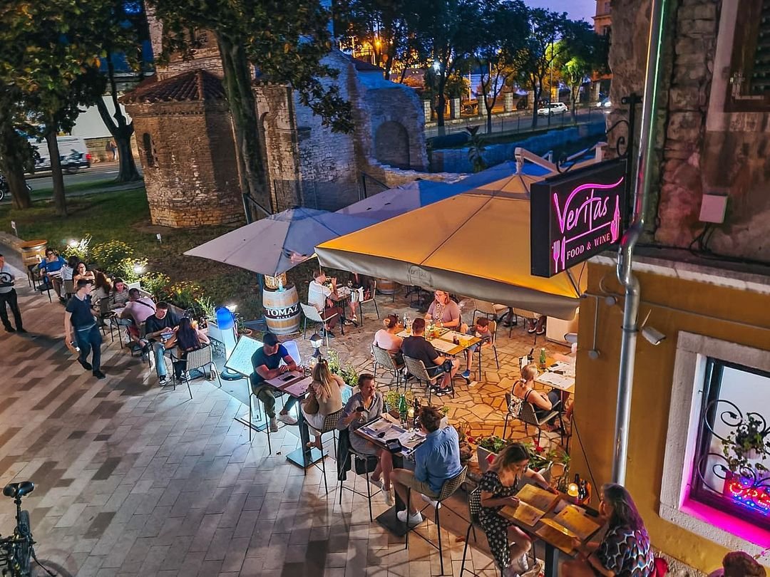 Veritas Food&Wine restaurant in Pula, Croatia